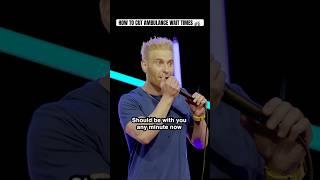 How to cut ambulance wait times  #standup #ukcomedy #comedy #funny