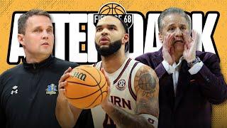 REACTION TO DAY ONE OF THE NCAA TOURNAMENT! LIVE FROM LAS VEGAS! | AFTER DARK