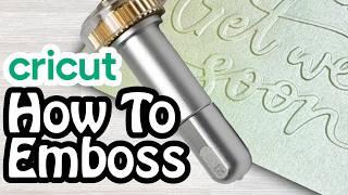 How to Emboss and Deboss with Your Cricut Maker