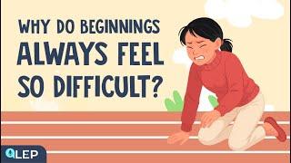 Why is beginning always so hard? | Podcast and Chill | Learn English Podcast for Beginner