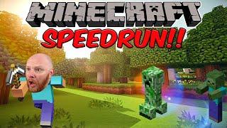 LIVE MINECRAFT WITH VIEWERS - BEDROCK SPEED RUN!! HOW FAST CAN WE COMPLETE THE GAME?? #minecraft