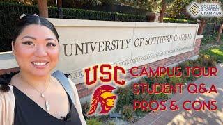 University of Southern California Campus Tour | USC | Q&A with USC Students | Pros & Cons