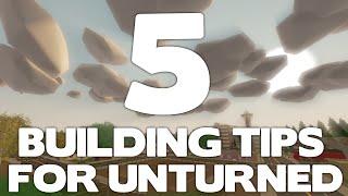UNTURNED | 5 Building tips for your PVP bases !