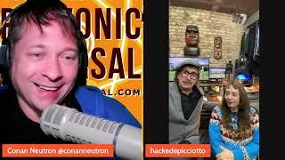 Conan Neutron’s Protonic Reversal-Ep410: Danielle De Picciotto & Alexander Hacke (hackedepicciotto)