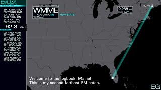 FM DX from Fort Myers, FL (2016 Tropo & E-Skip Seasons)