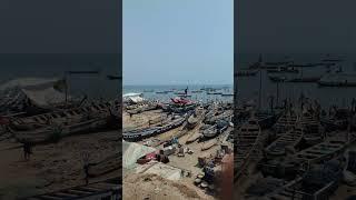 COLONIAL STEPS TO THE SEASHORE  (JAMES TOWNS, ACCRA)