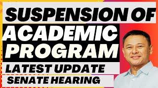 DEPED SUSPENSION OF ACADEMIC PROGRAM LATEST UPDATE