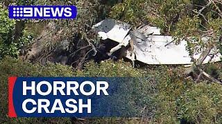 Mid-air plane crash leaves three dead in Sydney | 9 News Australia