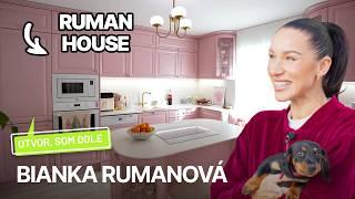 Bianka Rumanová ukázala RUMAN HOUSE na juhu Slovenska. Koľko zaplatila za prerábku staršieho domu?