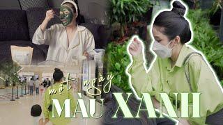 Vlog : 1 Ngày Toàn Màu Xanh Đầy Năng Lượng  | Quỳnh Thi |