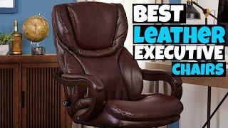 5 Best Leather Executive Office Chairs 2024 - Hami Gadgets