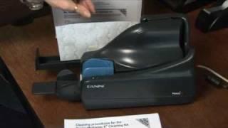 Panini Check Scanner Cleaning Card Instructional Video