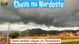 CHUVA NO NORDESTE: Muita água na Bahia e começa em Pernambuco v37