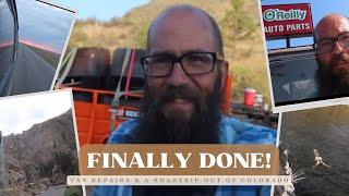 Leaving Colorado & More Van Repairs on the Road