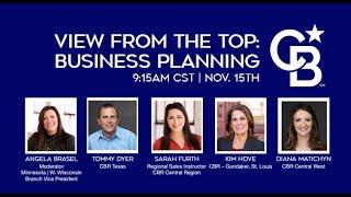 View from the Top: Business Planning | Hosted NOV. 15, 2022