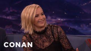 Jennifer Lawrence: Liam Hemsworth Is An Animal | CONAN on TBS