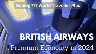 British Airways Premium Economy in 2024 | Is it worth it? Boeing 777 Gatwick to Orlando