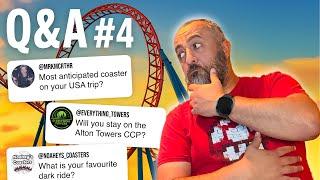 Favourite Parks, Least Favourite Rides & Embarrassing Confessions | Q&A #4