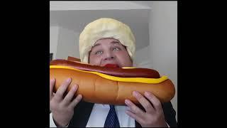 AI SHOENICE22 #ai TRUMP HOT DOG