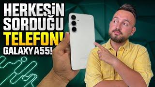 Herkesin merak ettiği Samsung Galaxy A55 5G inceleme!