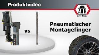 ATH-Heinl Pneumatischer Montagefinger vs Montiereisen (Niederquerschnittreifen)