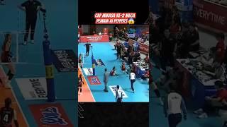 Headshot Ke 2 Pemain AI Peppers VS Redsparks #ligavolikorea #megawatihangestri #spikevolleyball