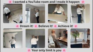 My 2025 YouTube / work /office space set up  If you want it, make it happen 