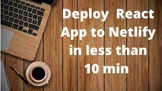 deploy react app to netlify