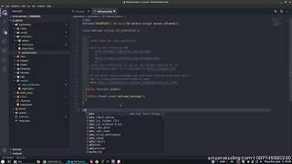 Penambahan Autotext atau Emmet Tag PHP di Text Editor Visual Studio Code