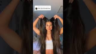 Here slowmo version for the low messy bun!! #hairtutorial #badhairday #grwm #messybun