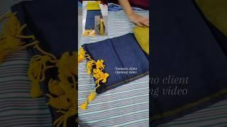 Nomano client opening video🪀most trading Saree of the year🪀