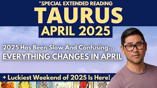 Taurus APRIL 2025 - IS THIS REAL LIFE?? UNFORGETTABLE, “TEARS OF JOY” MONTH! Tarot Horoscope