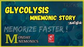 GLYCOLYSIS MNEMONICS | GLYCOLYSIS IN TAMIL | MONDAY MNEMONICS | #GLYCOLYSIS #MNEMONICS #BIOCHEMISTRY