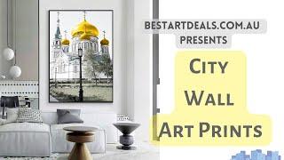 City Wall Art Prints | Cityscape Prints | City Canvas Artwork