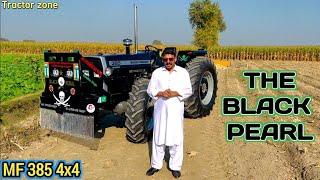 Mf 385 4x4 | the Black pearl | with yasir sandhu | modify tractor |