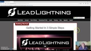 Lead Lightning Is A Perfect Marketing System For Beginners To Start With..