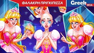 Φαλακρή πριγκίπισσα | Origin Story Of Bald Princess In Greek  Princess Cartoon @WOAGreekFairyTales