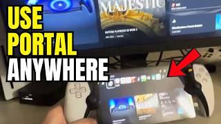 How to Use PlayStation Portal ANYWHERE Away From Home & Connect to PS5 Tutorial! (For Beginners)