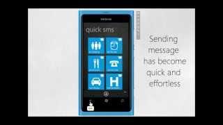 Quick SMS on WP7 - The Promo