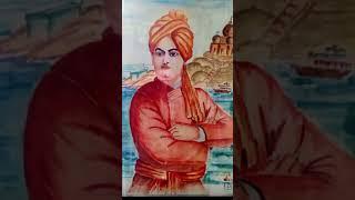#short | Vivekananda swami drawing | Happy birthday to you Swami Vivekananda ji