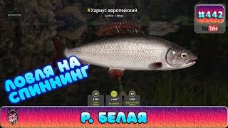 Russian Fishing 4 - Русская Рыбалка 4 - р. Белая - Ловля на спиннинг - #442