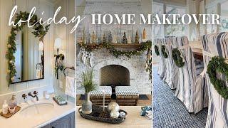 Holiday Home Makeover || Christmas Decor Ideas & Design Tips