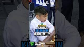 Young uzbek prodigy escapes from a totally lost position