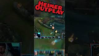 Heimer outplay #highlights #leagueoflegends #bestmoments #funnymoments #meme #clips #crazymoments