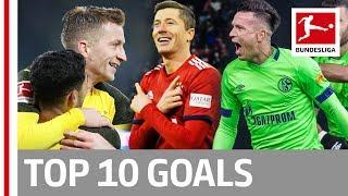 Top 10 Goals on Matchday 19 -  Reus, Lewandowski, Rebic & More