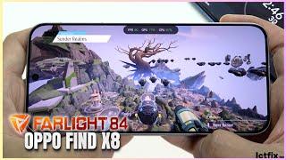 Oppo Find X8 Farlight 84 Gaming test | Dimensity 9400, 120Hz Display