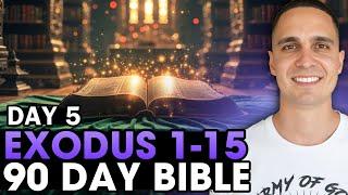 Day 5 | Exodus 1-15 | 90 Day Bible Challenge!