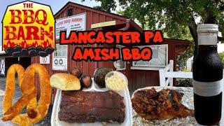 The BBQ Barn (Amish Owned Hidden Gem) Lancaster PA - (Johnny Mathis Live 2024)