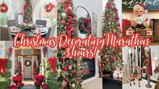  CHRISTMAS DECORATING MARATHON // OVER 3 HOURS OF DECORATING FOR CHRISTMAS