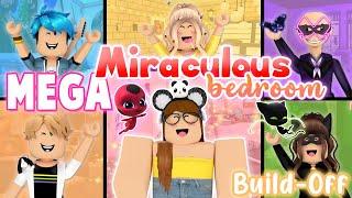 MEGA Miraculous Ladybug Bedroom Build-Off CHALLENGE! Panda V.s. 5 FANS!